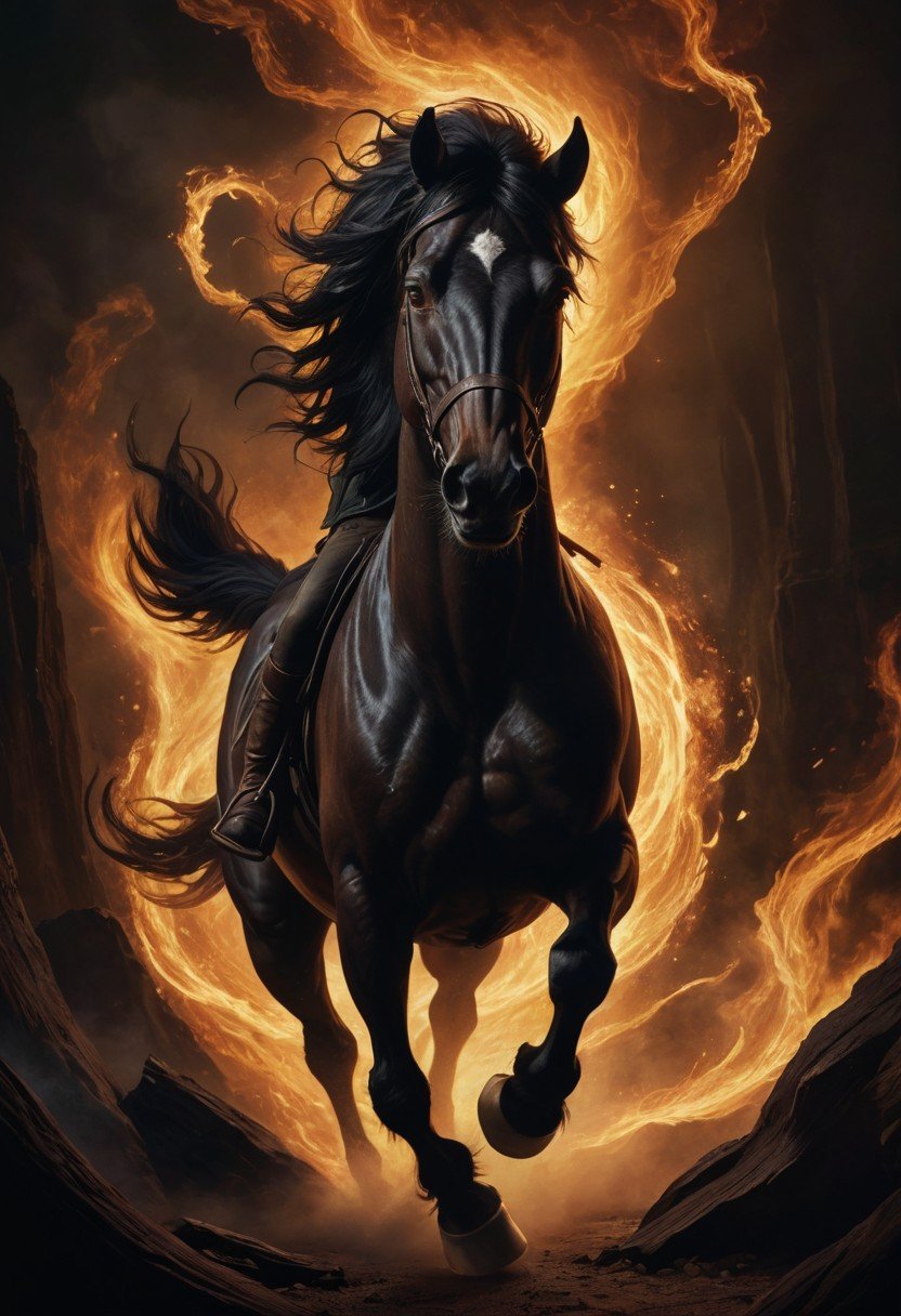 (image for) Pre-Conjure Hell Horse BA