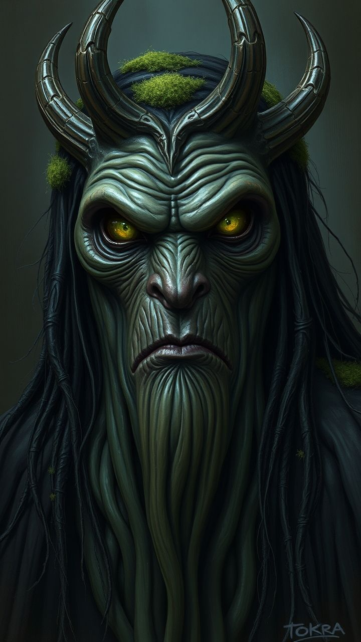 Pre-Conjure Bog Witch Hag Demon
