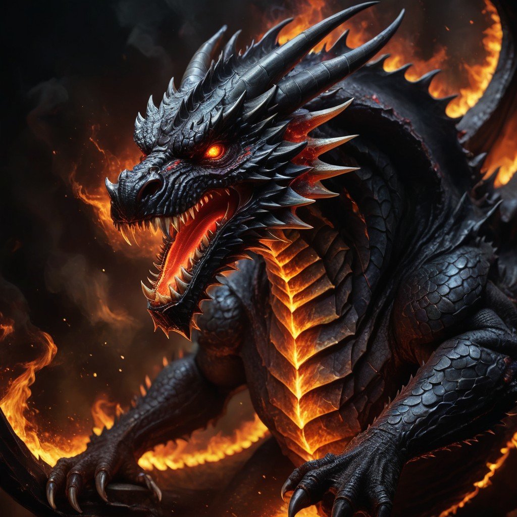 (image for) Pre-Conjure Demonic Hellfire Dragon BA