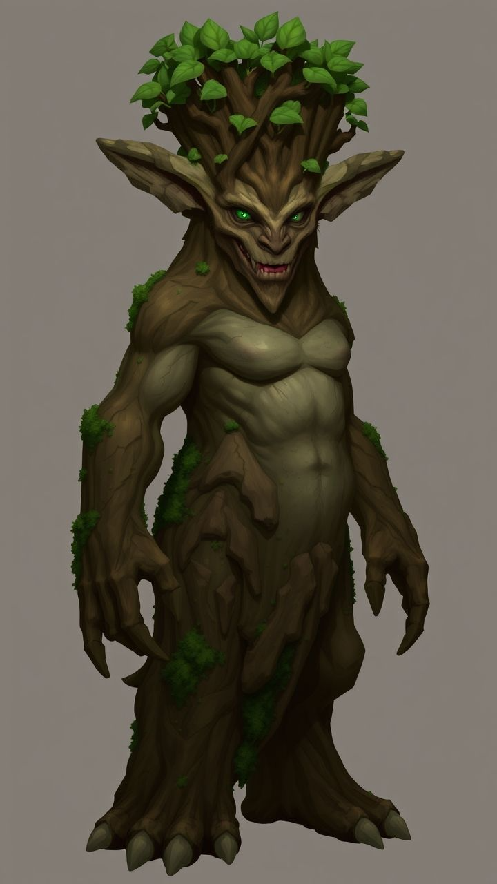 Pre-Conjure Woodland Guardian Elemental