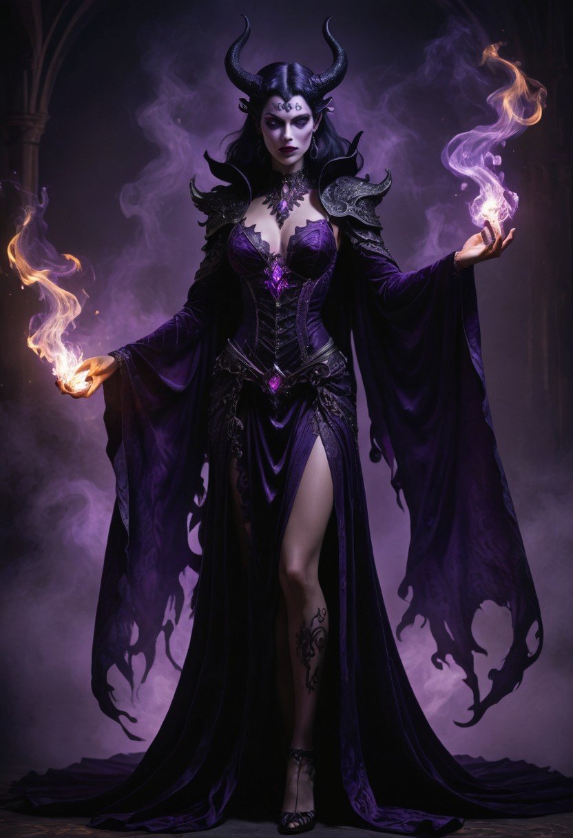 (image for) Pre-Conjure Demon Sorceress