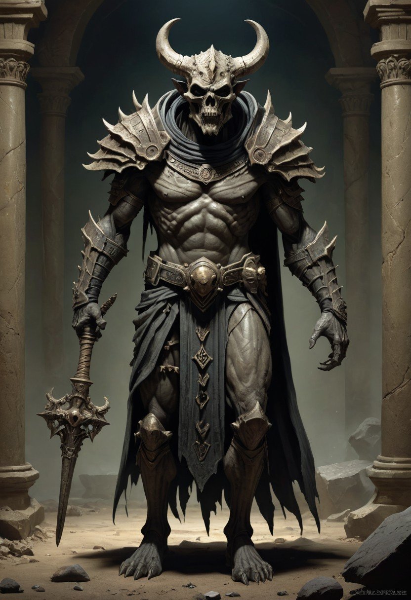 (image for) Pre-Conjure BA Catacombs Warden Demon