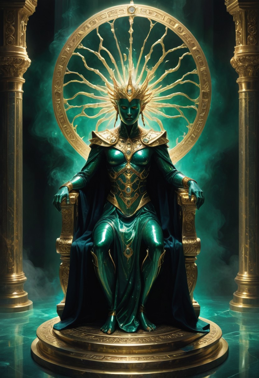 (image for) Pre-Conjure Throne Angel