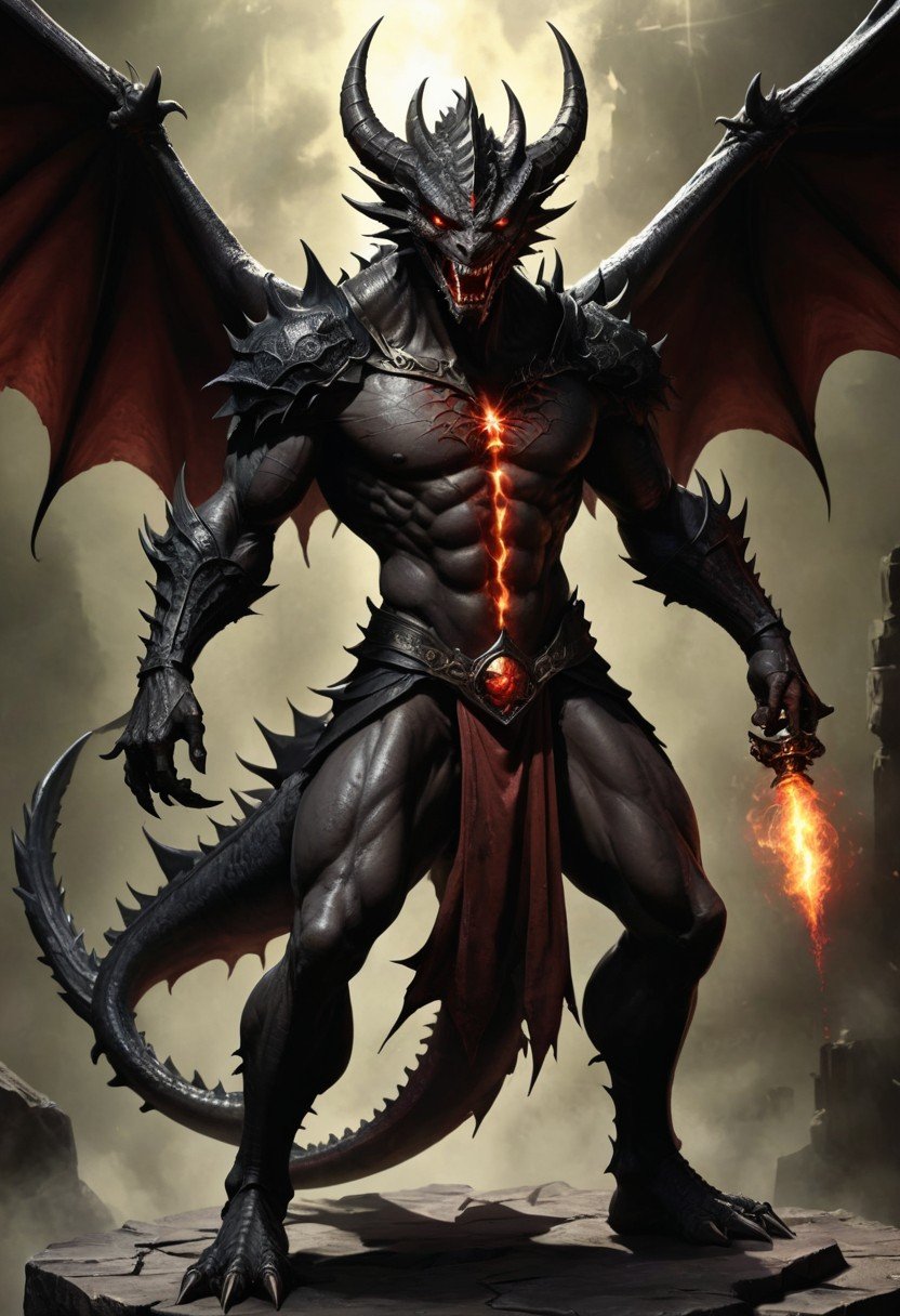 (image for) BA Pre-Conjure Pit Demon Vampire Hybrid