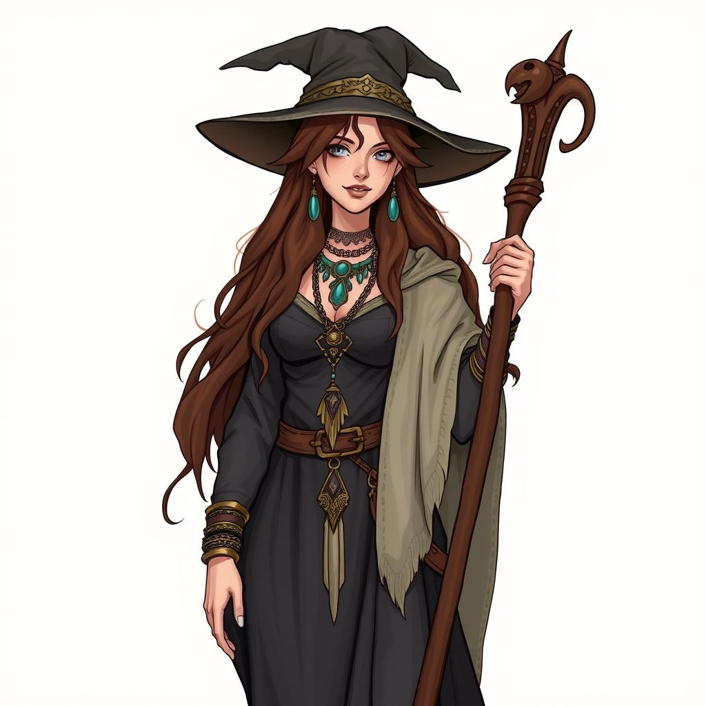 Pre-Conjure Human Witch