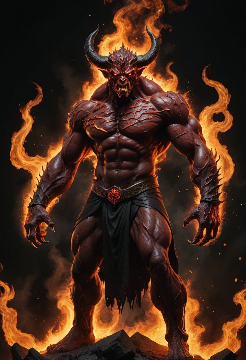 (image for) Pre-Conjure BA Hellfire Demon
