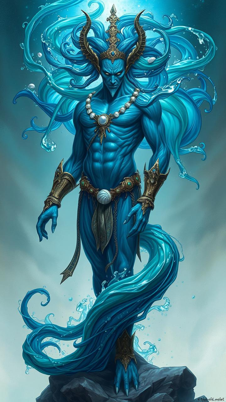 Pre-Conjure Marid Djinn