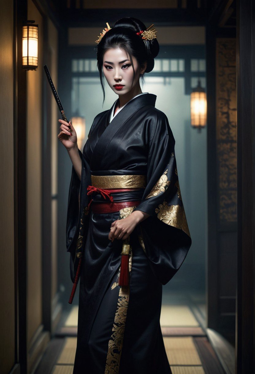 Pre-Conjure DA Geisha Assassin (image for) Pre-Conjure DA Geisha Assassin