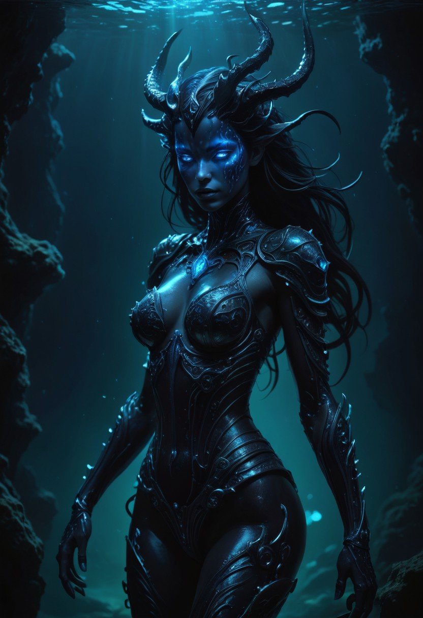 (image for) Pre-Conjure BA Aquatic Demoness Abyssal