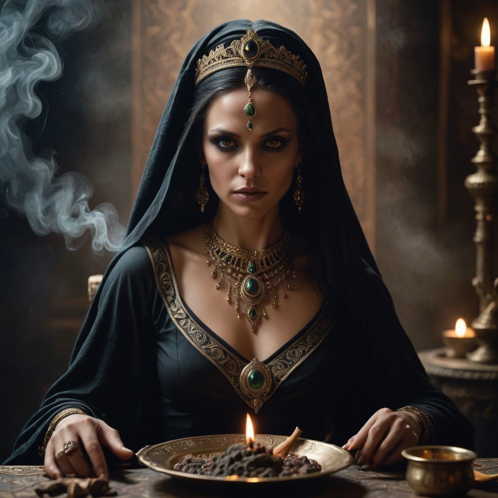 (image for) Pre-Conjure Queen Ghul Djinn