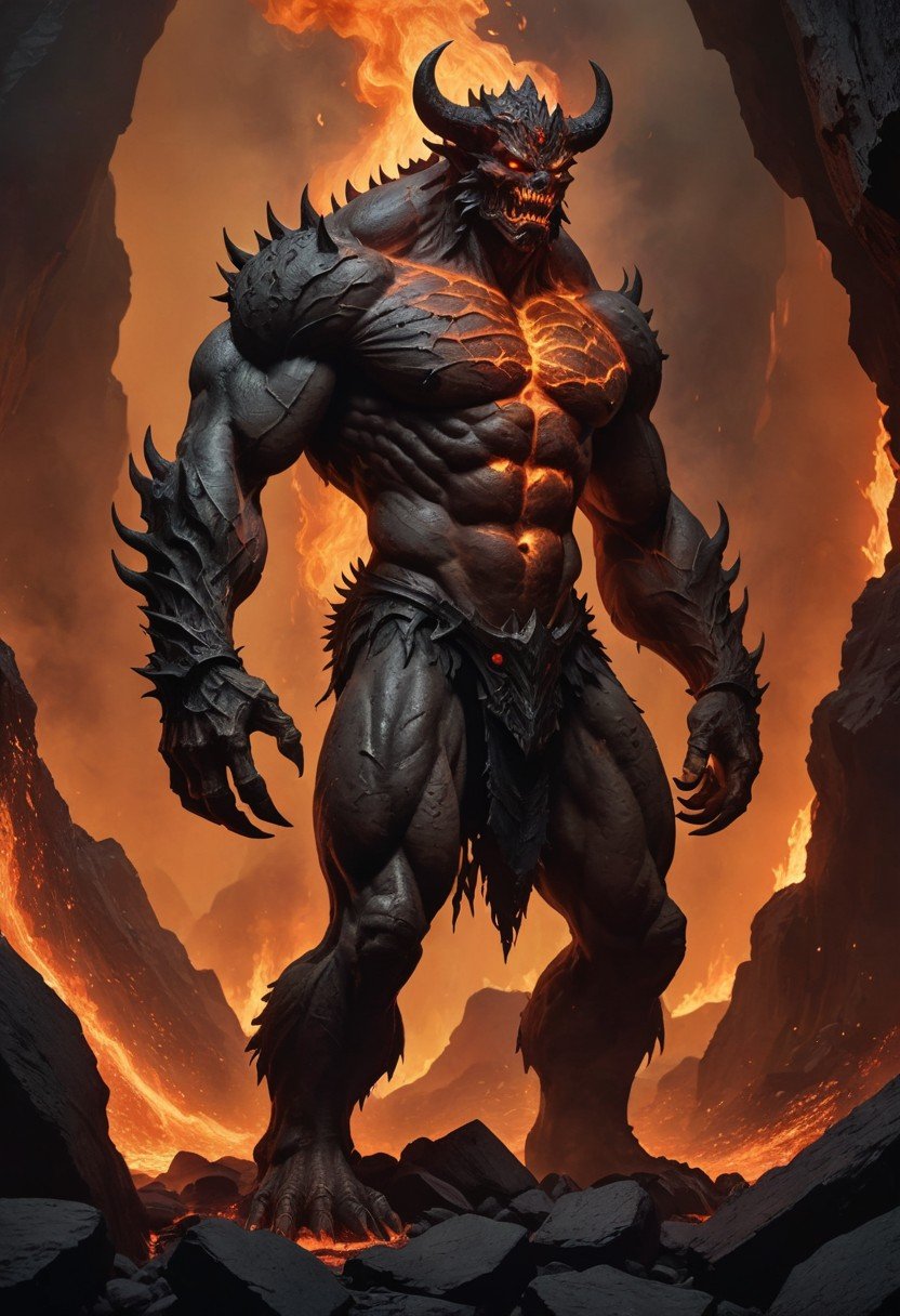 (image for) Pre-Conjure Pit Demon BA