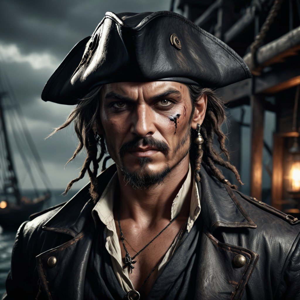 (image for) Pre-Conjure Human Pirate