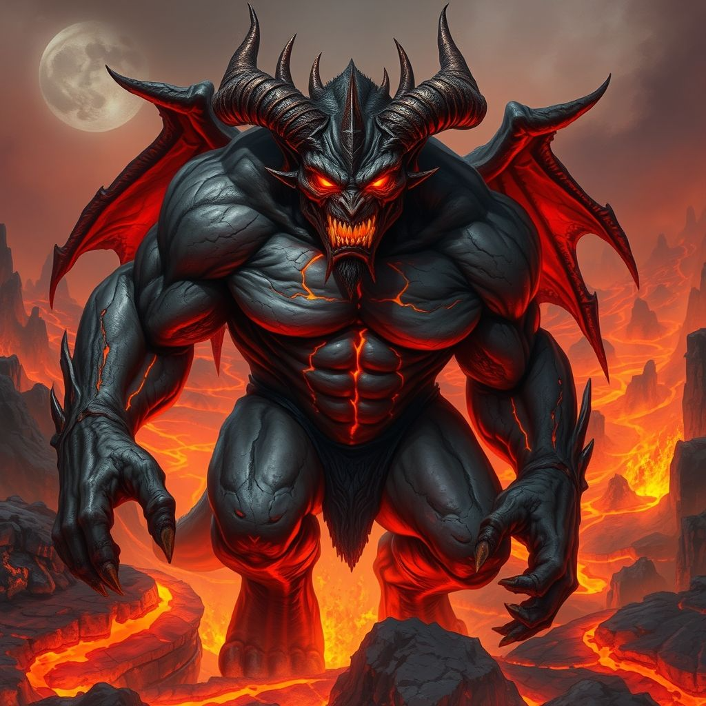 Pre-Conjure Lava Fields Demon