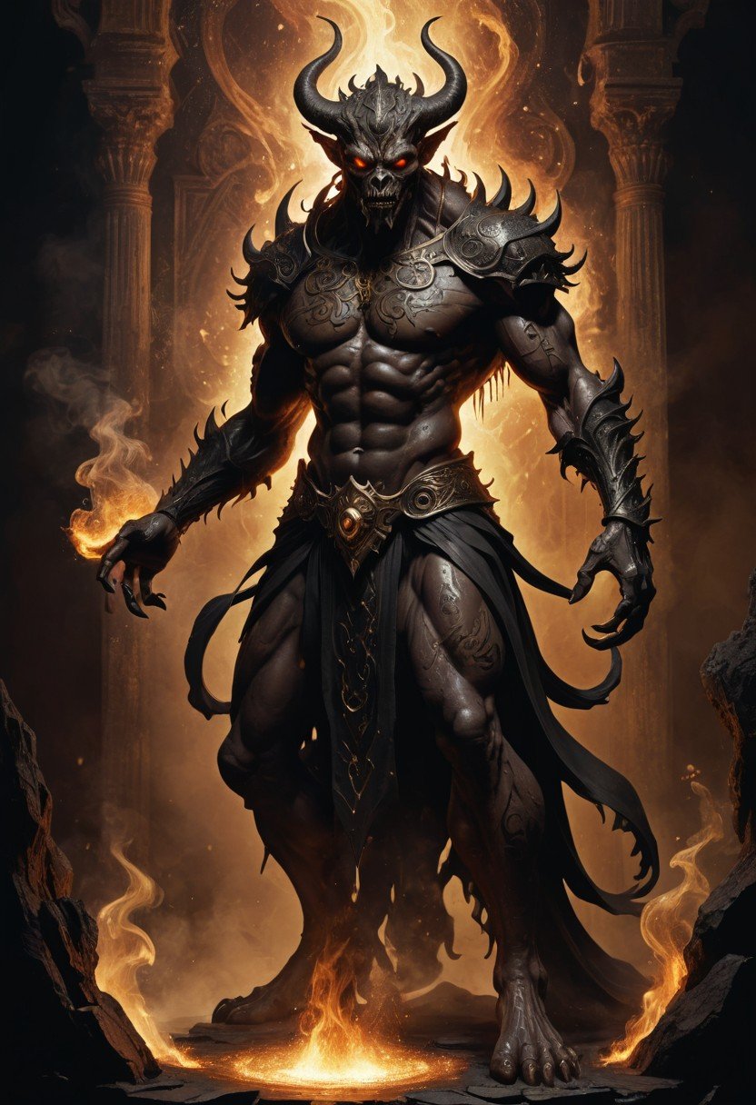 (image for) Pre-Conjure Pit Demon