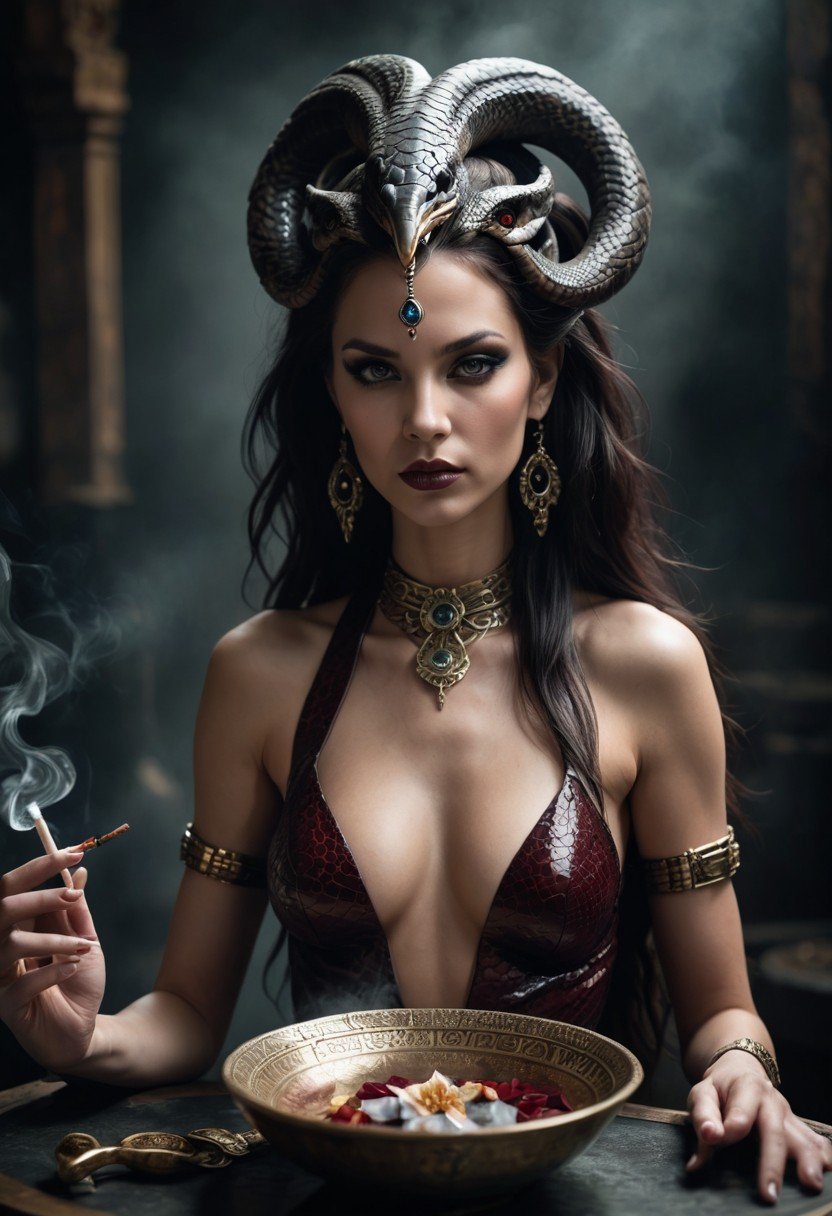 (image for) Pre-Conjure Cobra Demoness