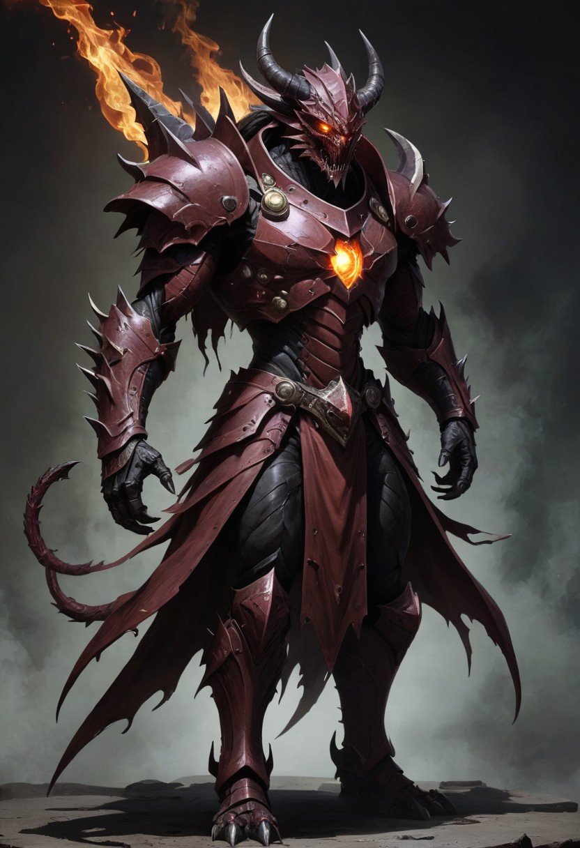 (image for) Pre-Conjure Void Demon Fighter BA