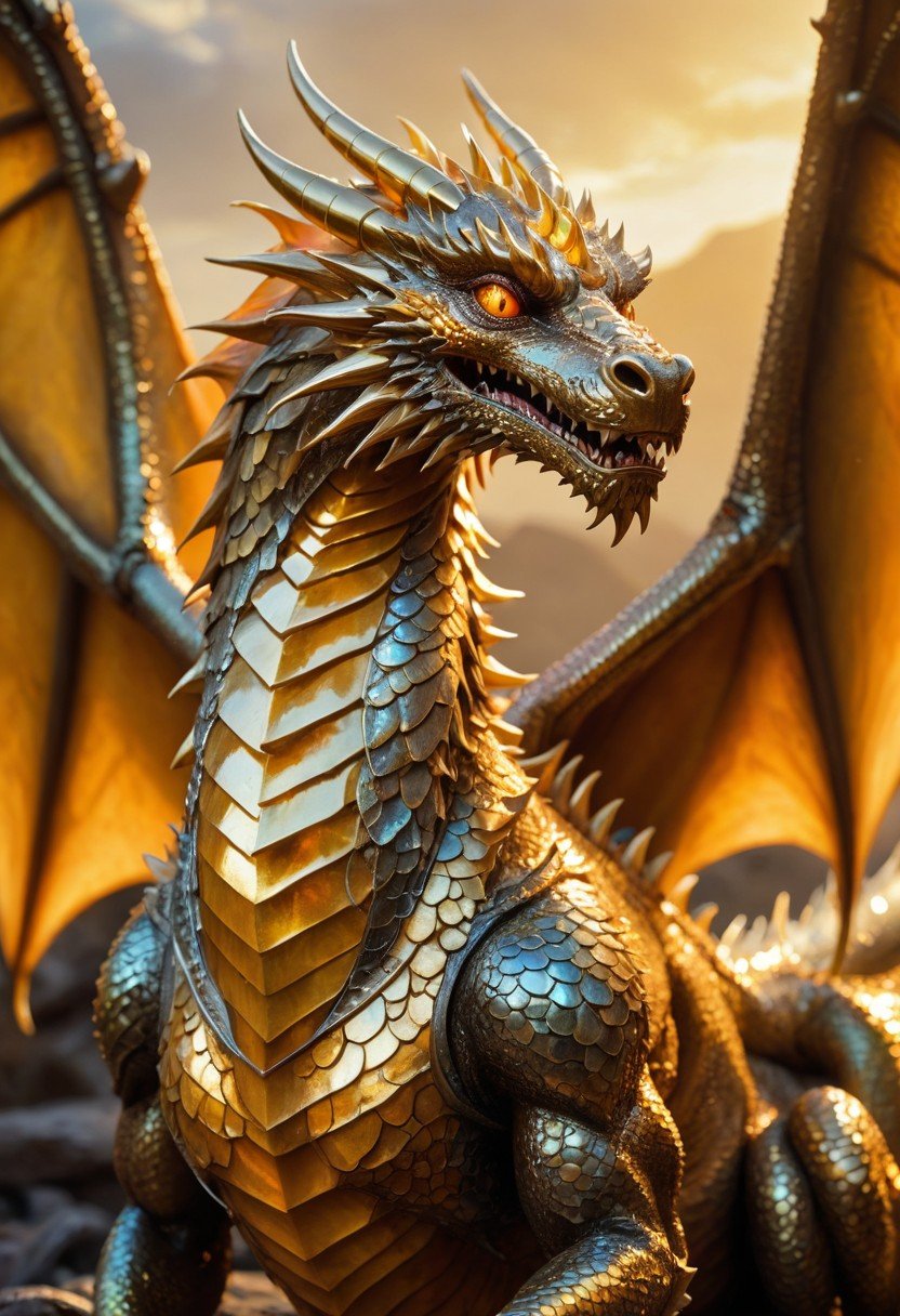 (image for) Pre-Conjure Gold Dragon