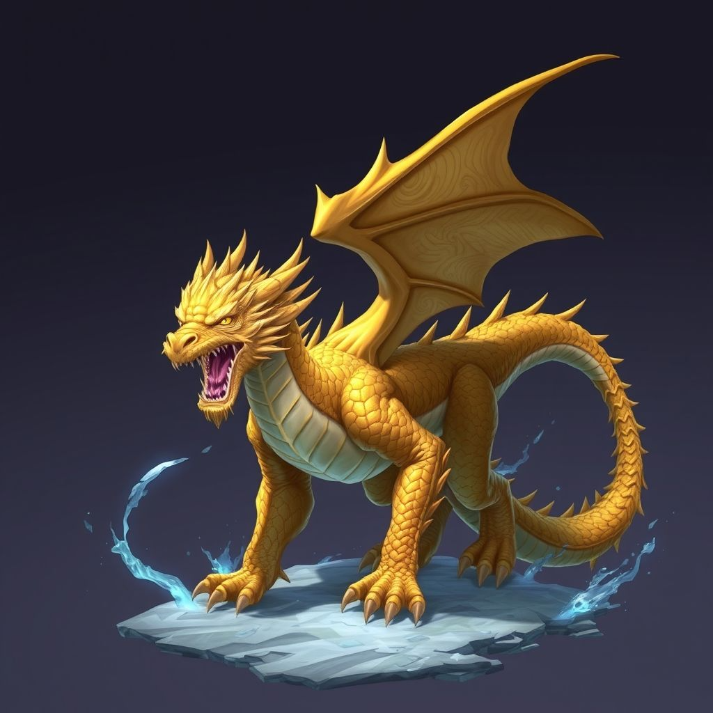 Pre-Conjure Gold Dragon