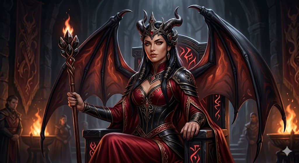 (image for) Pre-Conjure Leesher Demon (Queen Succubus)
