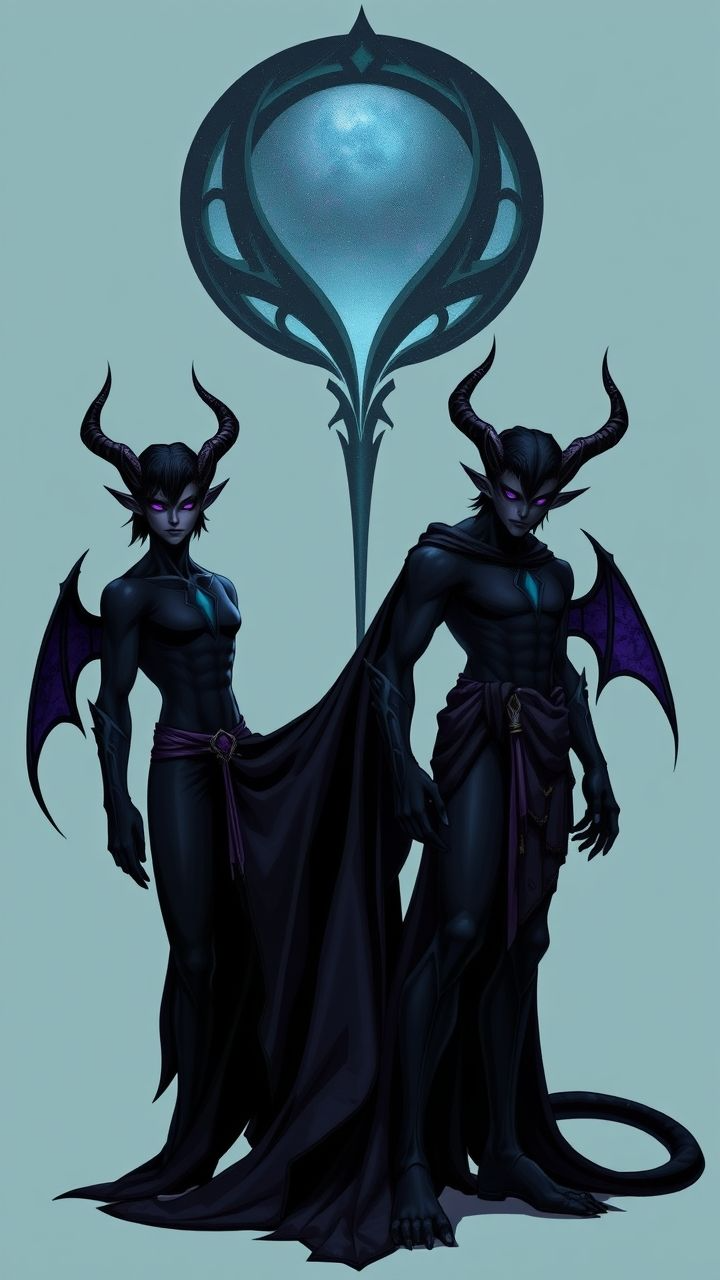Pre-Conjure Twin Void Demons