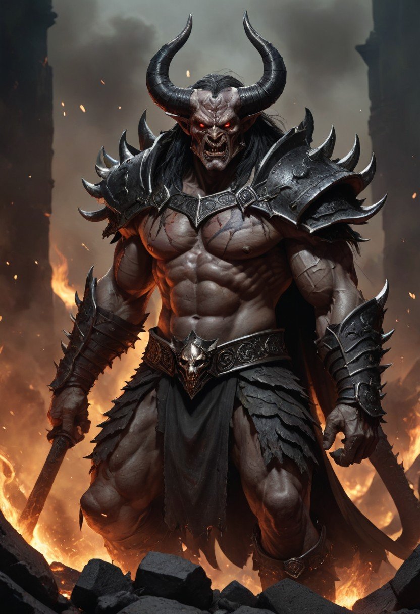 (image for) Pre-Conjure Ash Demon Lord BA