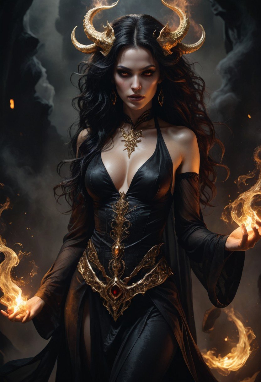 (image for) Pre-Conjure Pit Demon Sorceress