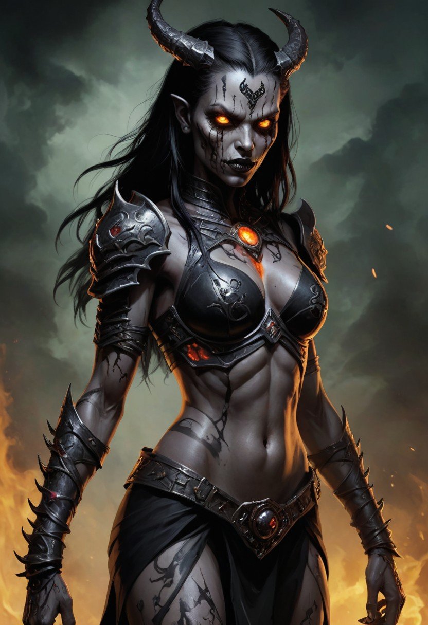 (image for) Pre-Conjure Infernal Demon Zombie Hybrid BA