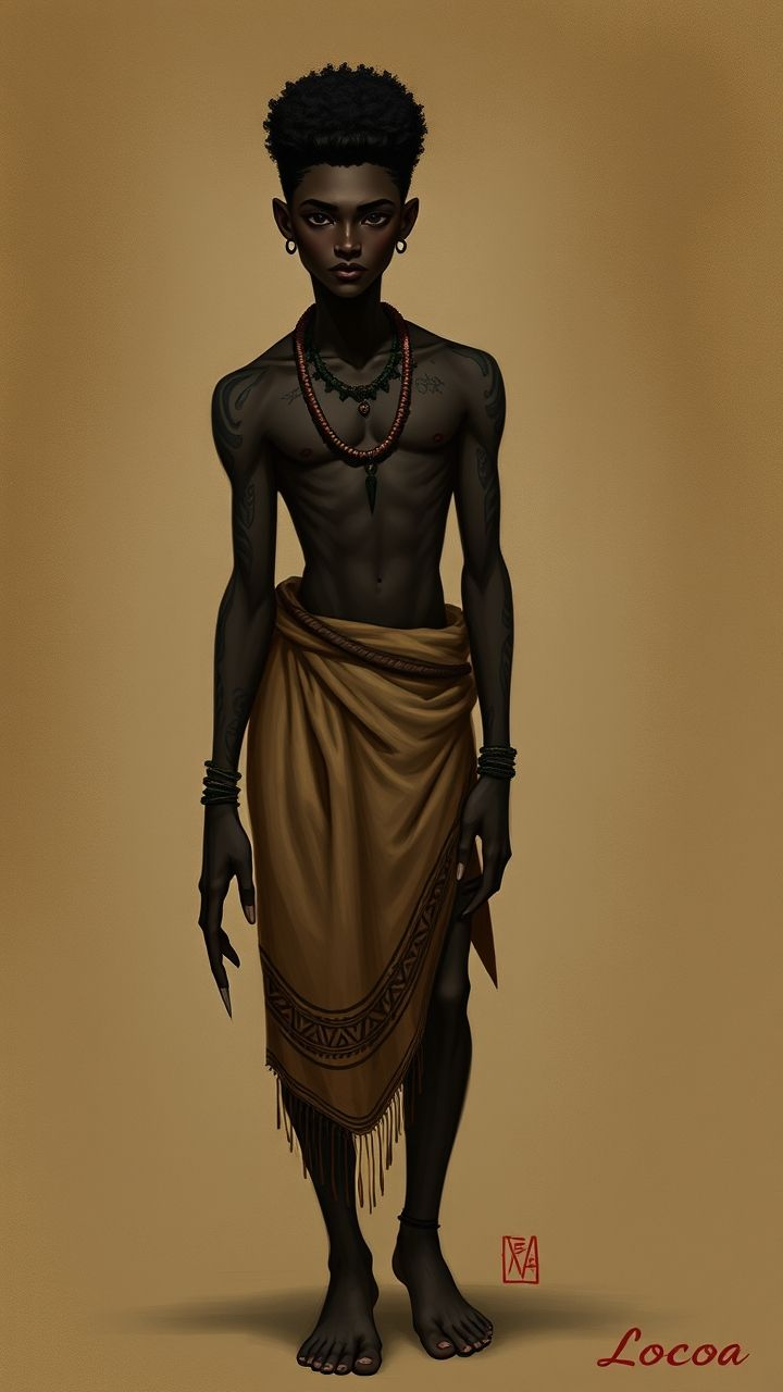 Pre-Conjure African Vampire