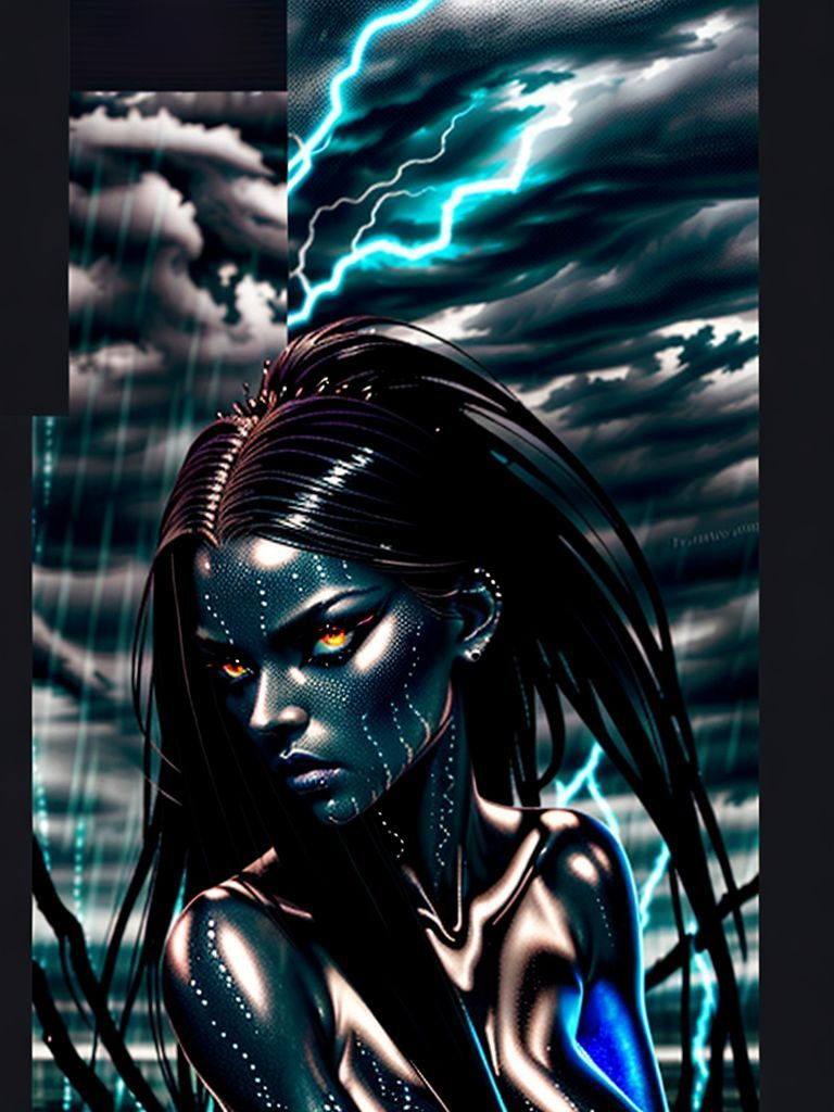 Pre-Conjure Eternal Rain Demoness