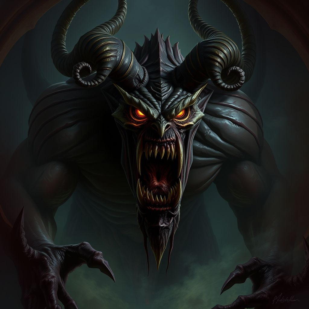 Pre-Conjure Black Mass Demon