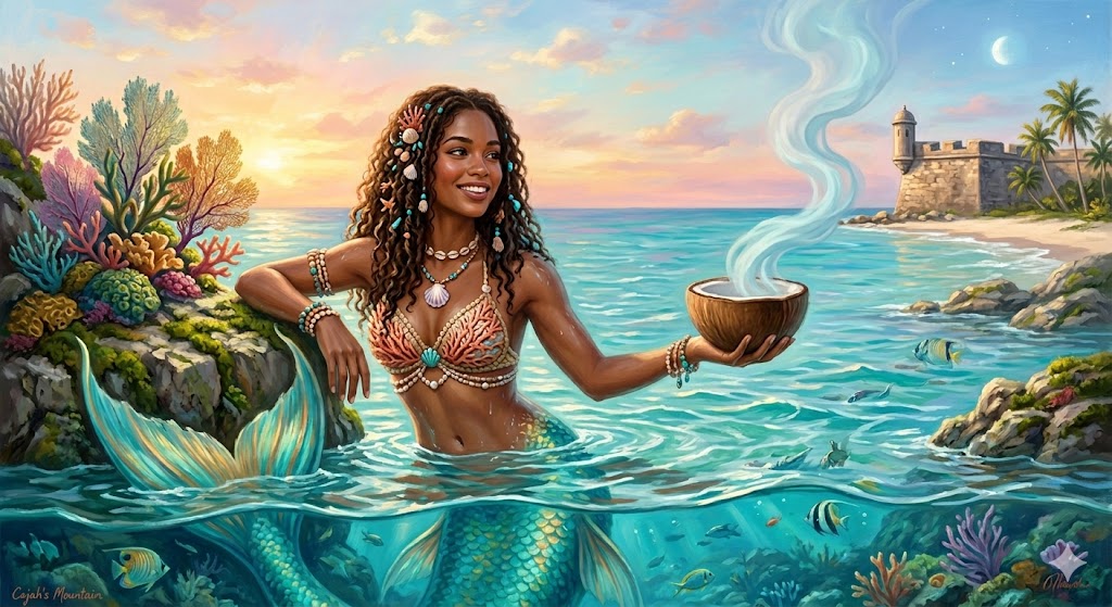 (image for) Pre-Conjure Mermaid of the Caribbean