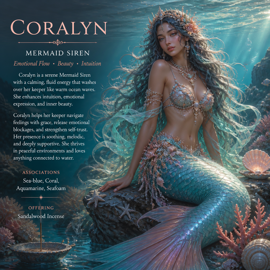 (image for) Pre-Conjure Mermaid Siren Hybrid