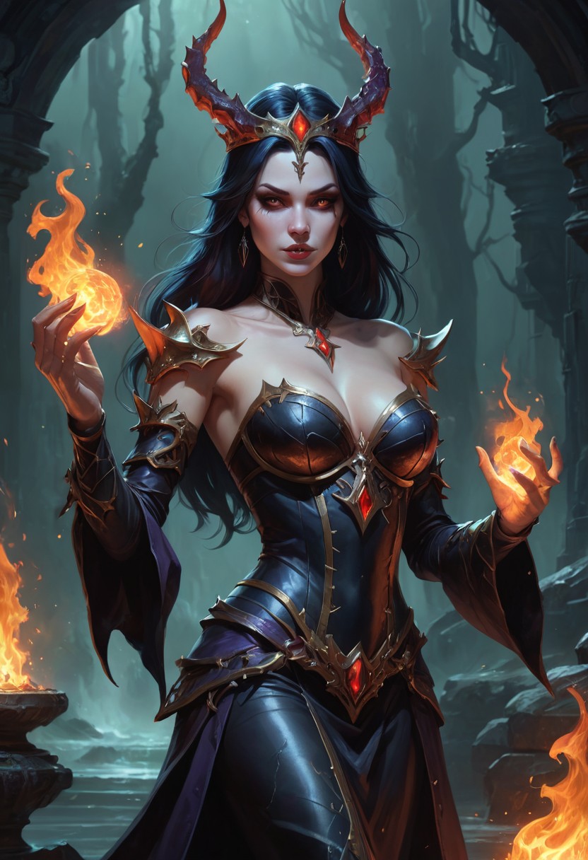 (image for) BA Witch‑Queen of the Abyssal Flame