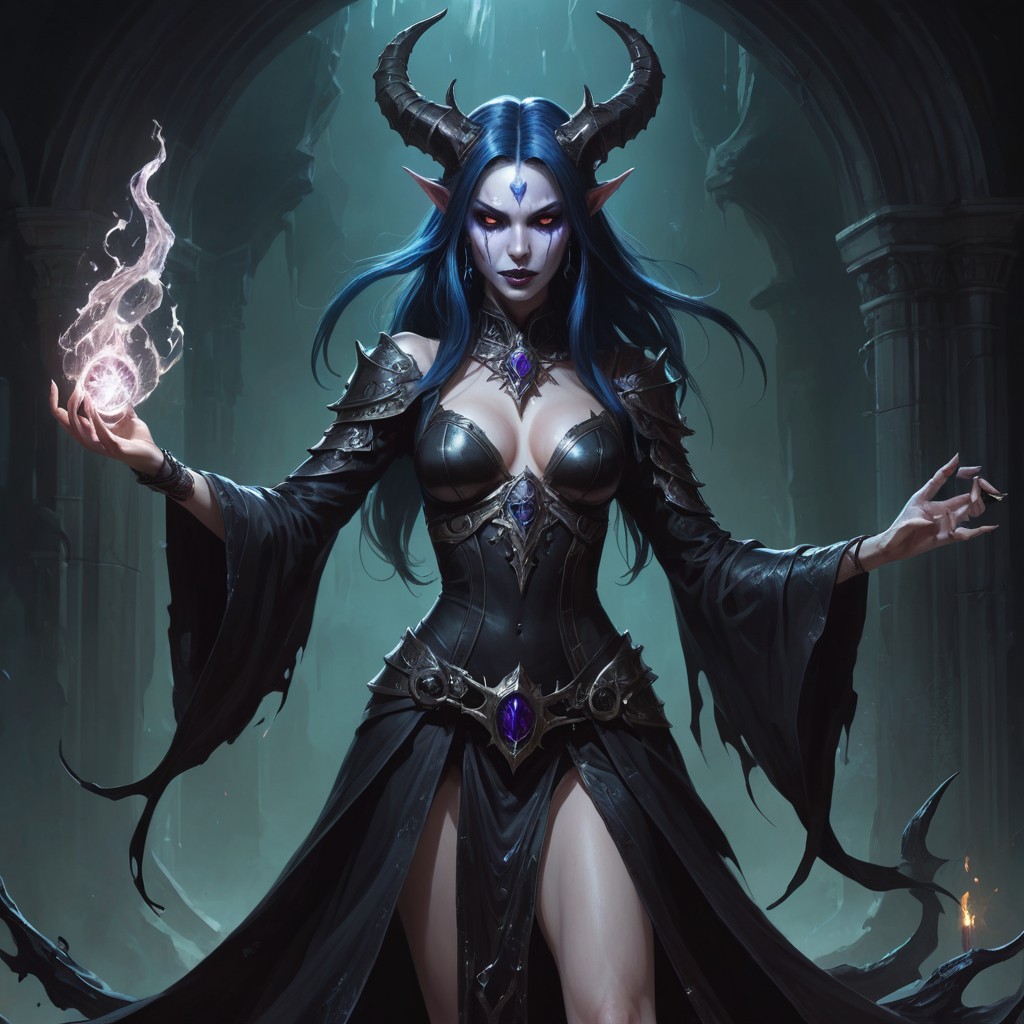 (image for) Pre-Conjure Void Demoness