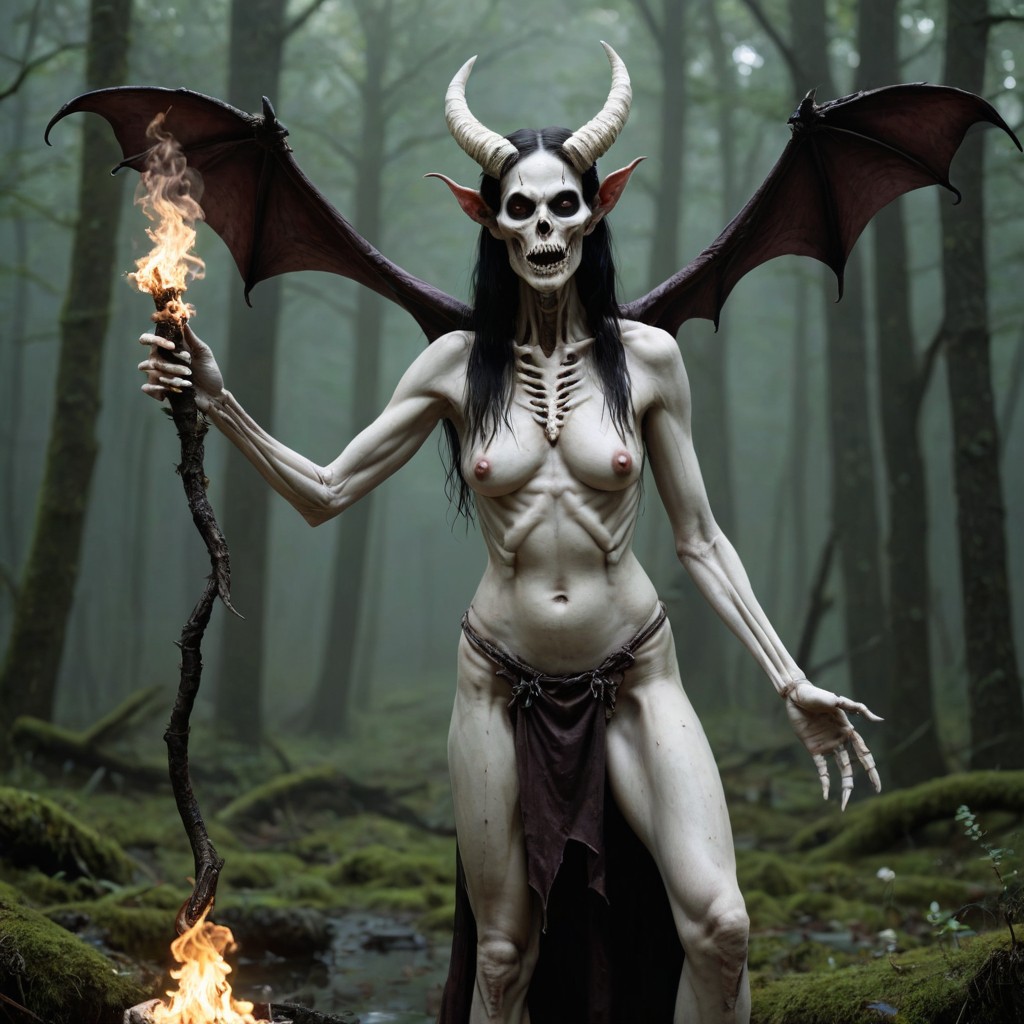 (image for) Pre-Conjure Bog Demon Sorceress