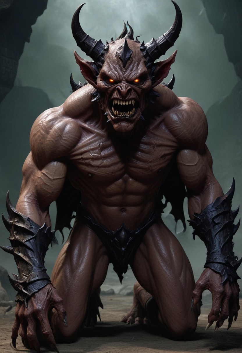 (image for) Pre-Conjure Pit Demon