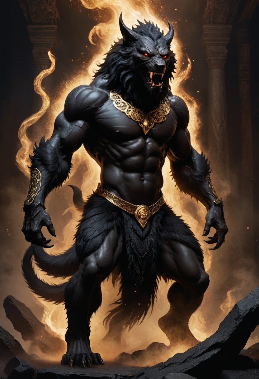 Pre-Conjure Hellhound Shifter Lord (image for) Pre-Conjure Hellhound Shifter Lord