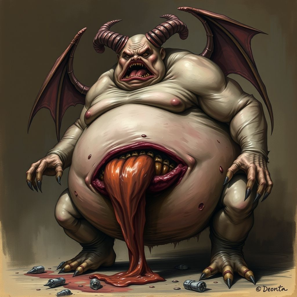 Pre-Conjure Demon of Gluttony