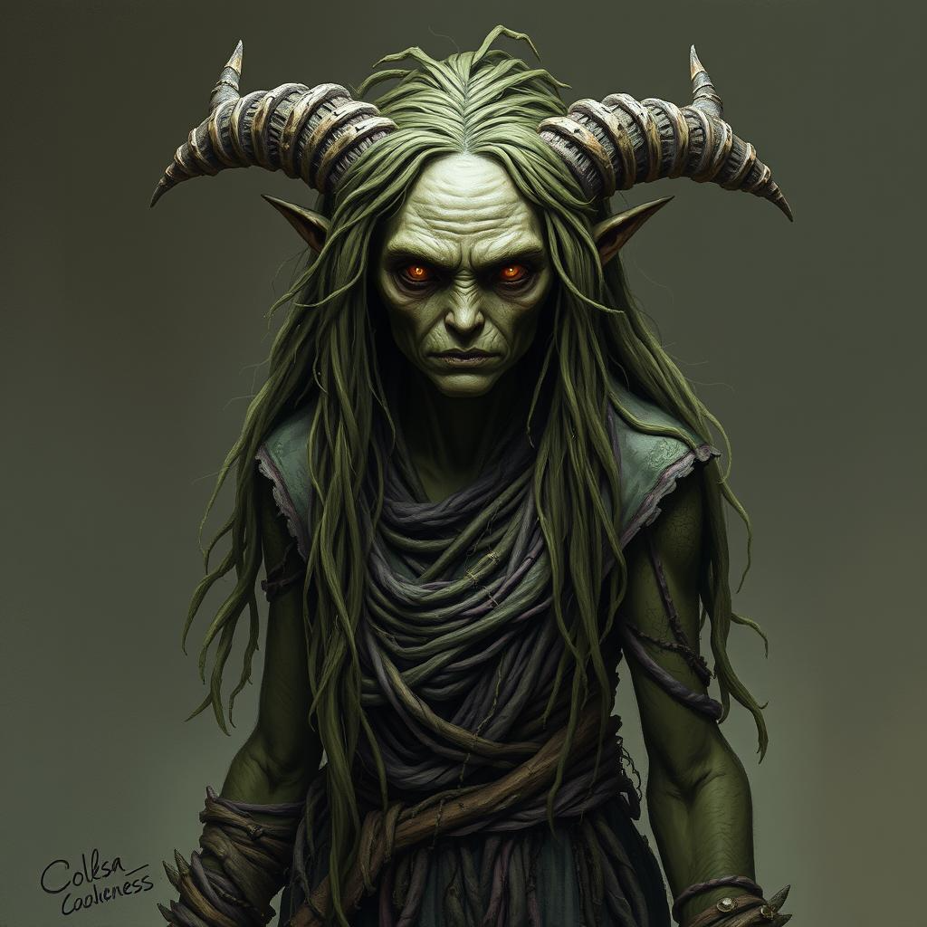 Pre-Conjure Bog Demoness