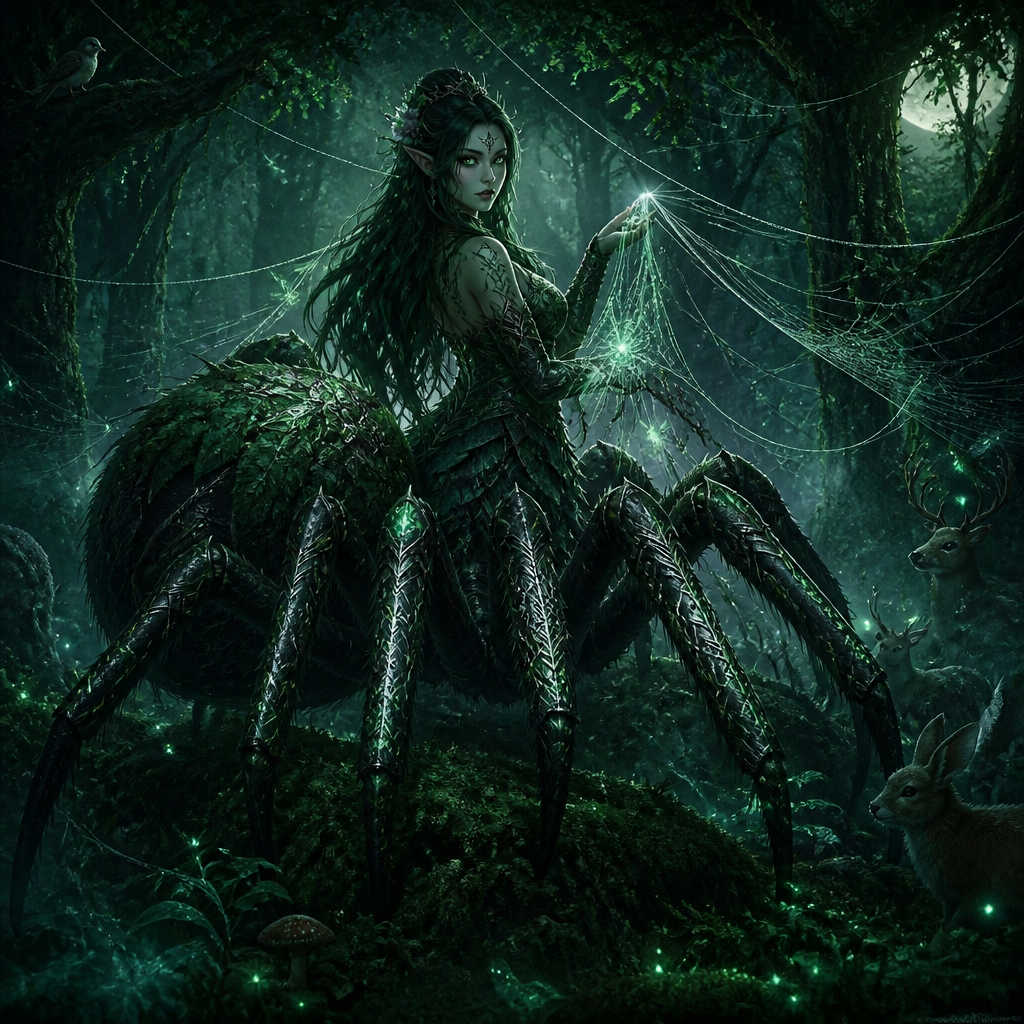 (image for) Pre-Conjure Verdant Jorogumo