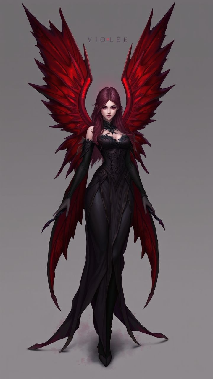 Pre-Conjure Blood Winged Angel Fae