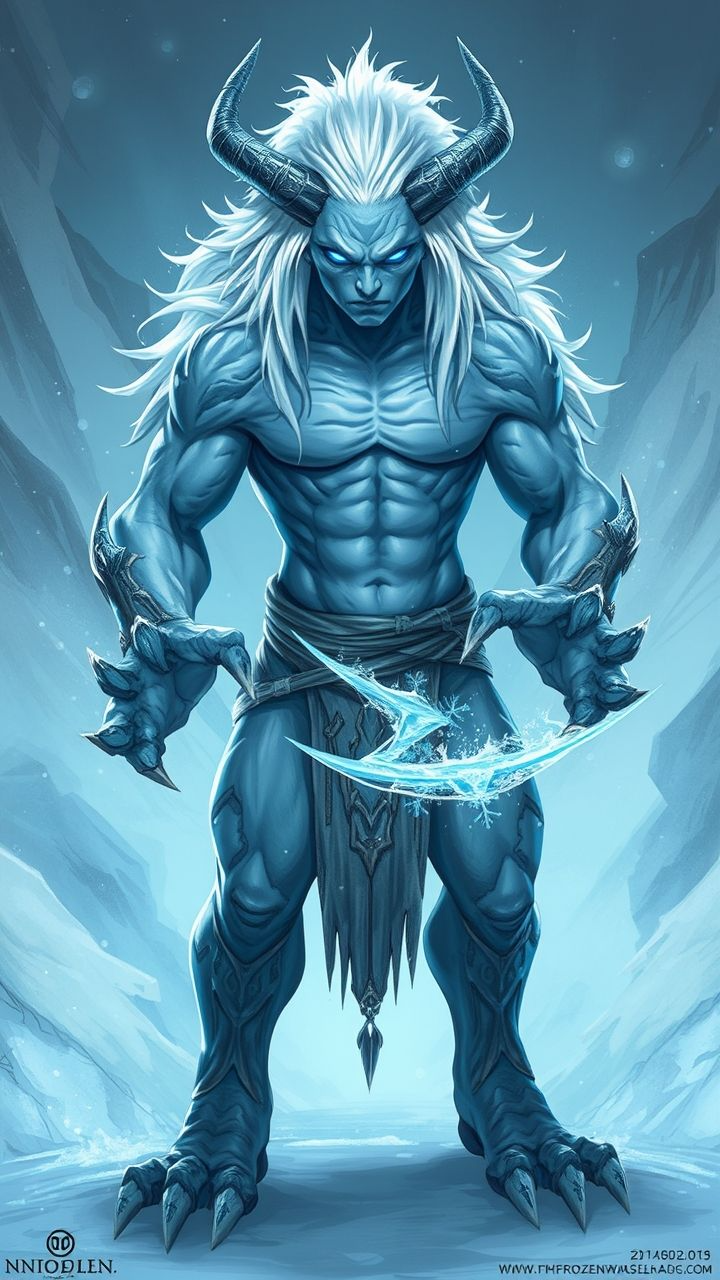 Pre-Conjure Frozen Wastelands Demon