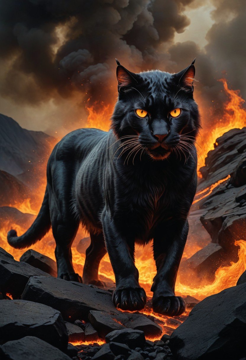 (image for) Pre-Conjure Hell Cat