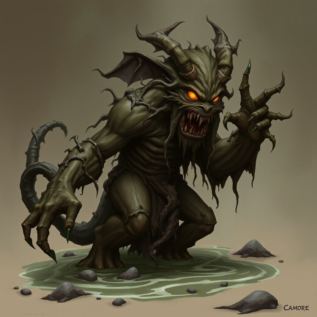 Pre-Conjure Bog Demon