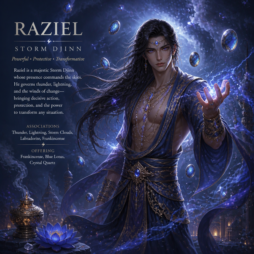 (image for) Pre-Conjure Storm Djinn
