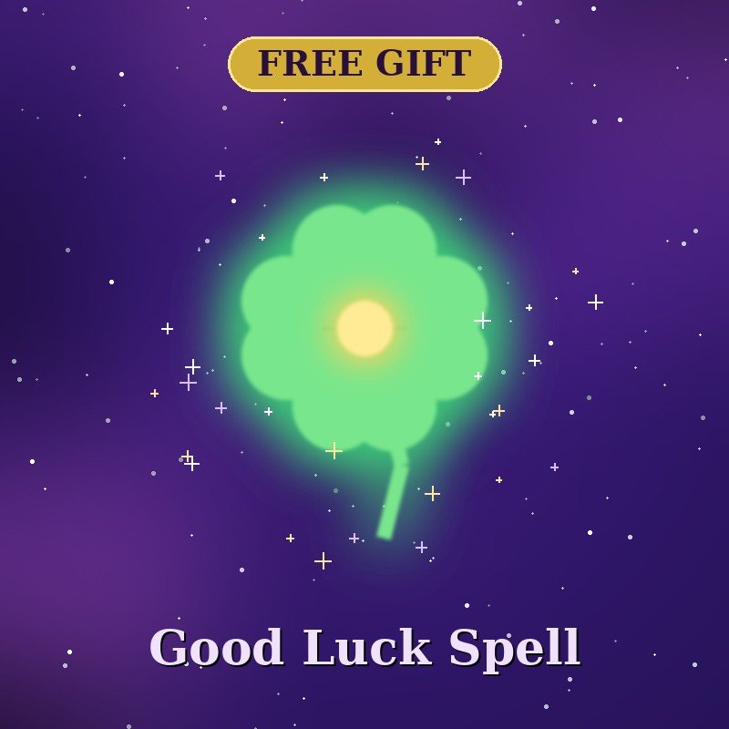 (image for) Free Good Luck Spell