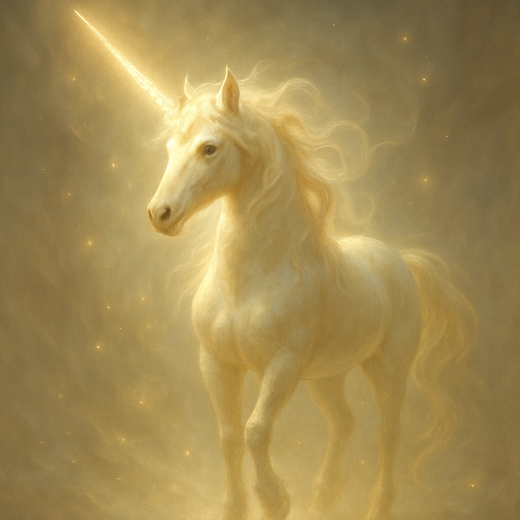 Hecate's Gold Unicorns Spirit Companion