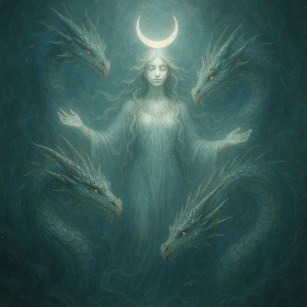 Hecate's Mystical Underworld Dragons Spirit Companion