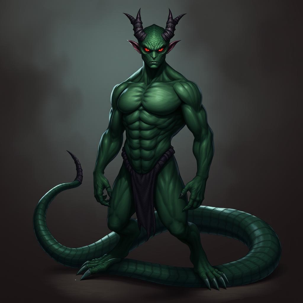 Pre-Conjure Cobra Demon