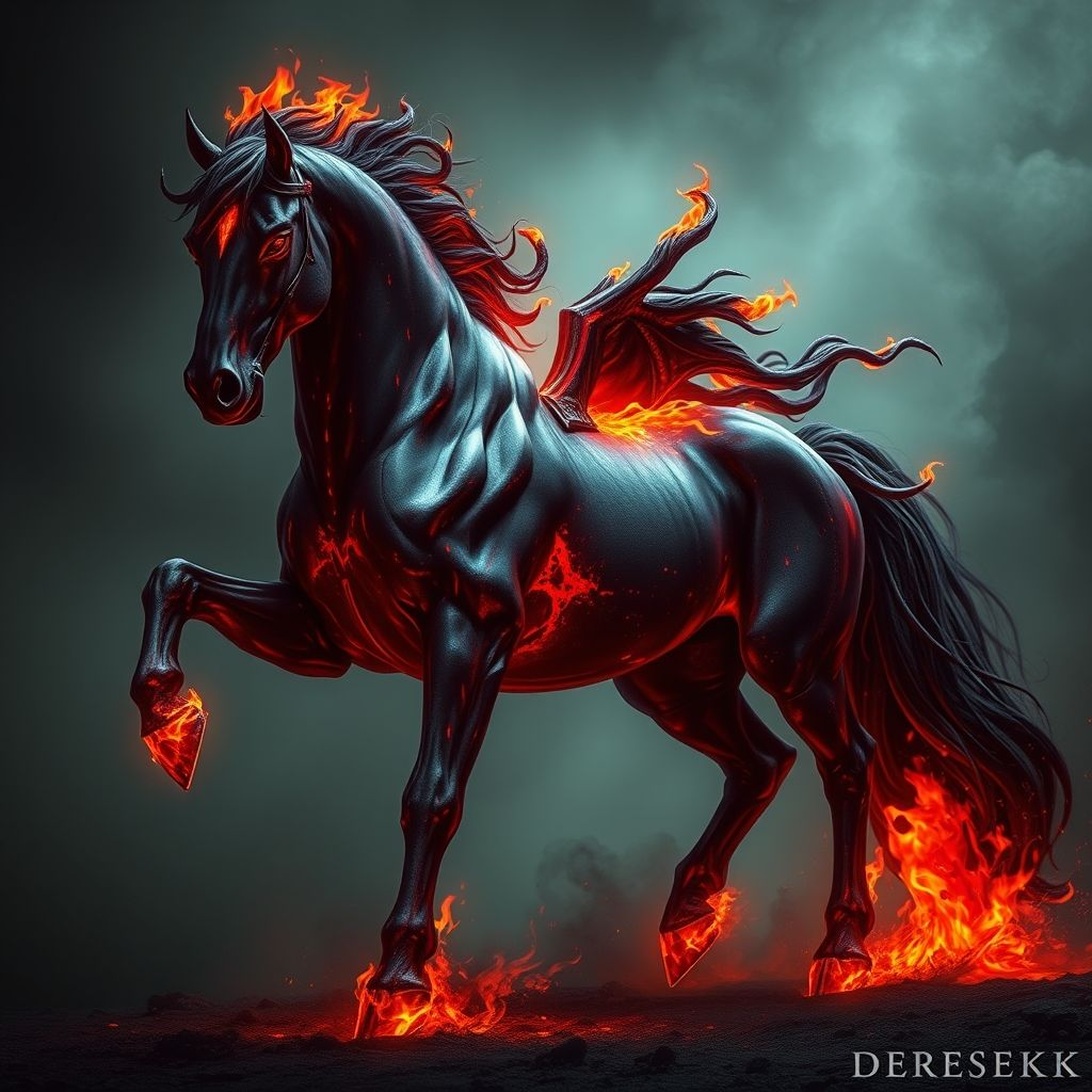 Pre-Conjure Hell Horse